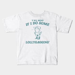 Y'all Mind If I Do Some Lollygagging shirt, Retro Unisex Adult T Shirt, Vintage Frog T Shirt, Nostalgia Kids T-Shirt